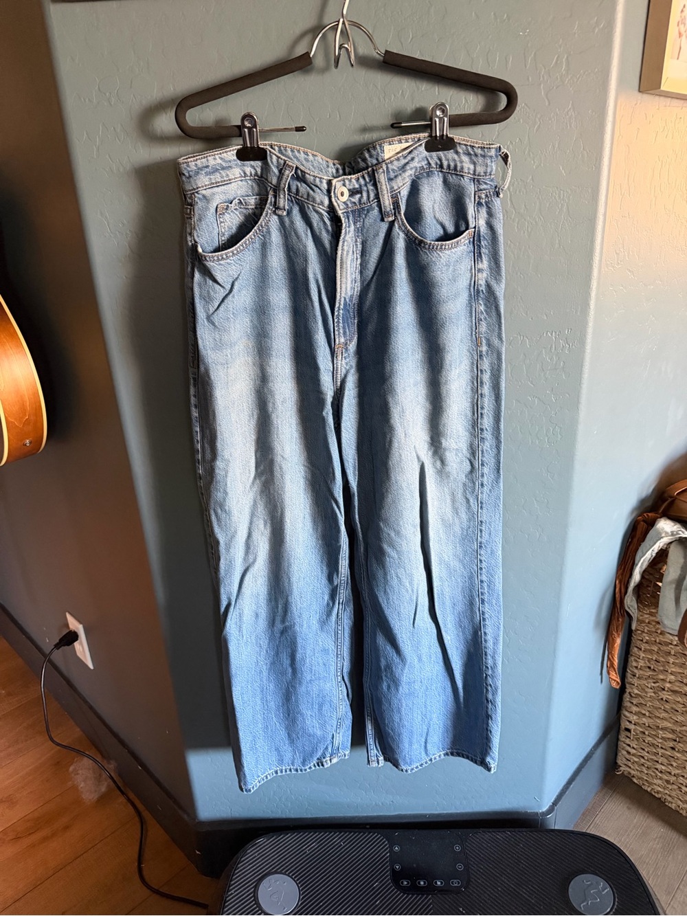 rag & bone Light Blue Wide Leg Jeans - 28 - Picture 6 of 6